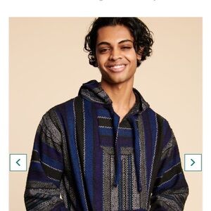 EARTHBOUND Multi Blue Baja Pullover